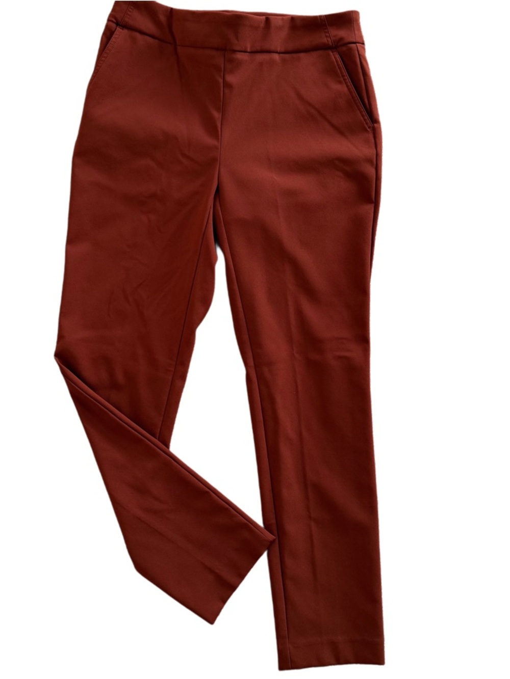Rachel Zoe Ankle Cropped Pants in Rust